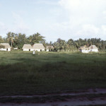 Village plaza, 1968. View to SE.